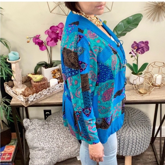 Vintage Multi Pattern Jacket - Picture 6 of 10